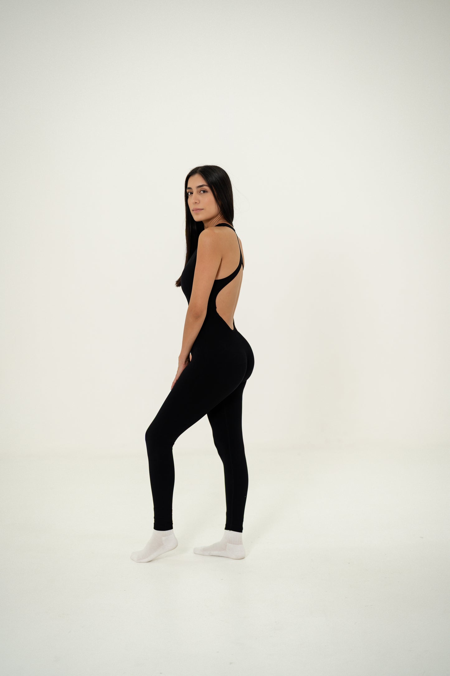 ENTERIZO / LEGGINGS NEGRO