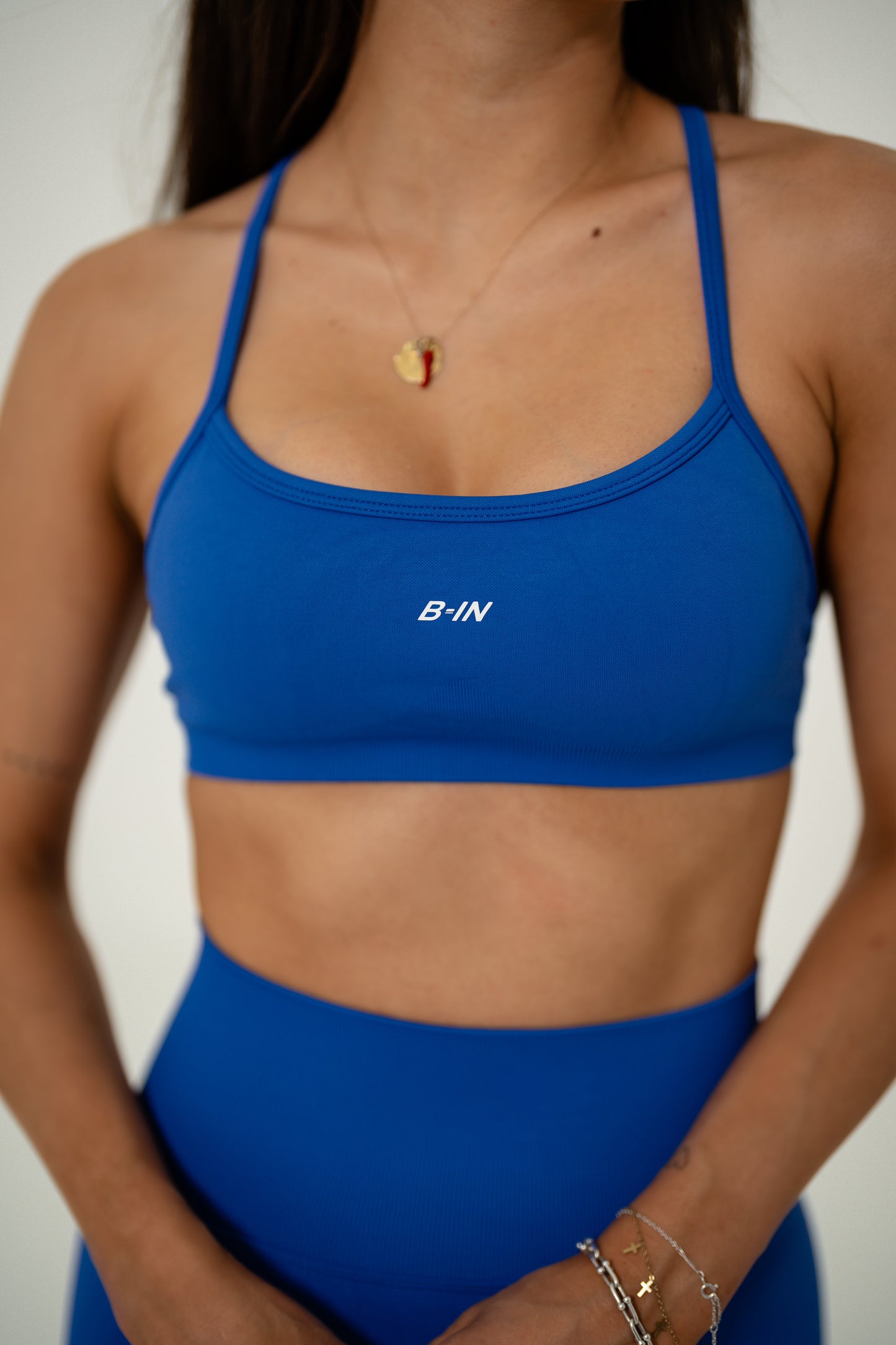 CONJUNTO / LEGGINGS Y TOP AZUL REY
